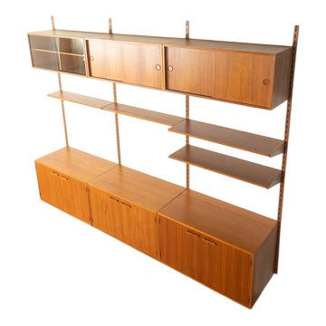 Wall System by Kai Kristiansen for FM Furniture, 1960s For Sale
