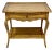 Console Table by Minton-Spidell | Regency Faux Burl Finish For Sale