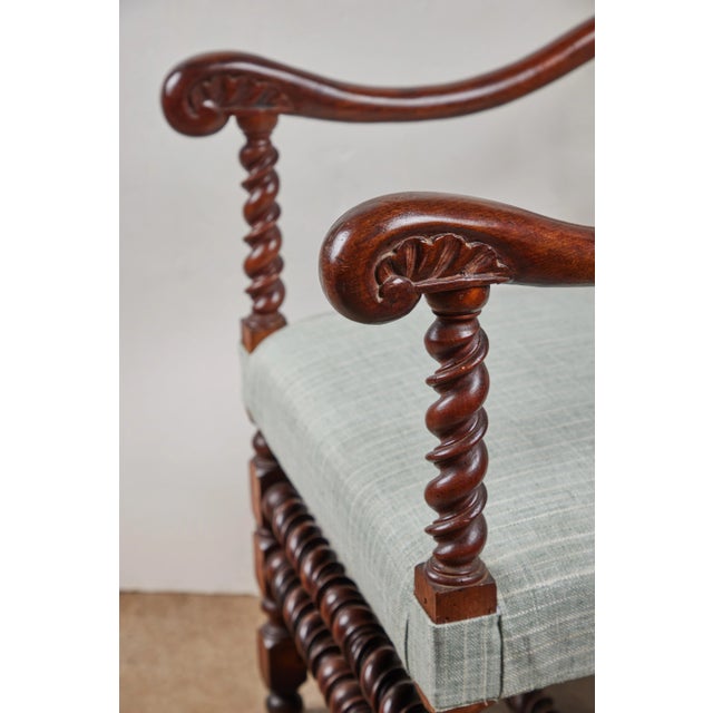Late 19th Century 19th Century Hall Chairs - A Pair For Sale - Image 5 of 7