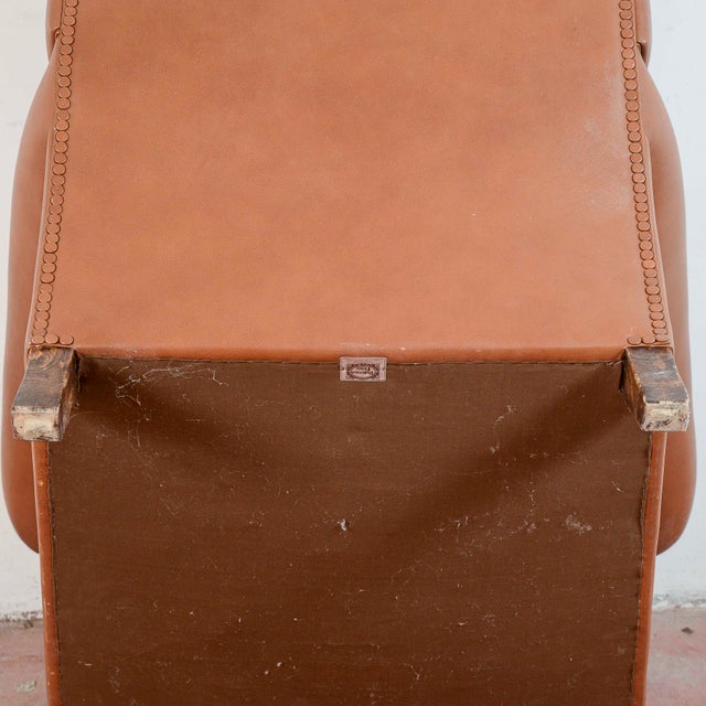 Armchair in Wood and Leather from Poltrona Frau For Sale - Image 13 of 18