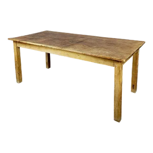 19th Century 75" Primitive Farm Dining Table