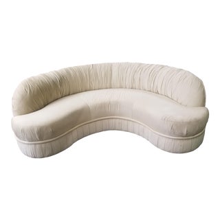 1980's Vladimir Kagan Kidney Sofa For Sale