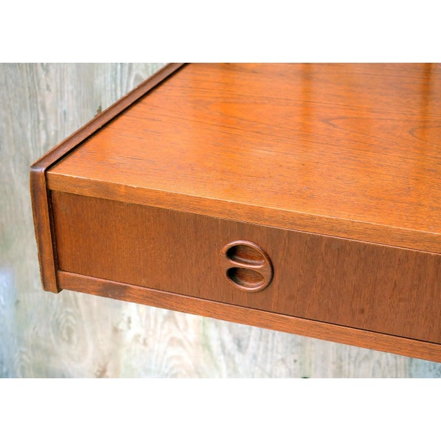 Wall Desk in Teak, 1960 For Sale - Image 4 of 7