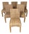 Seagrass and Abaca, Pottery Barn Dining Chairs - Set of 6 For Sale