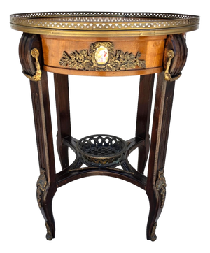 Antique 19th Century Louis XVI Revival Bouillotte Side Center Table