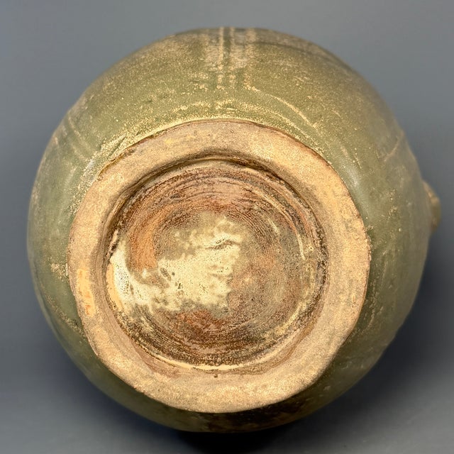 Ceramic Ntique Chinese Celadon Ewer, Collectible Ceramic For Sale - Image 7 of 7