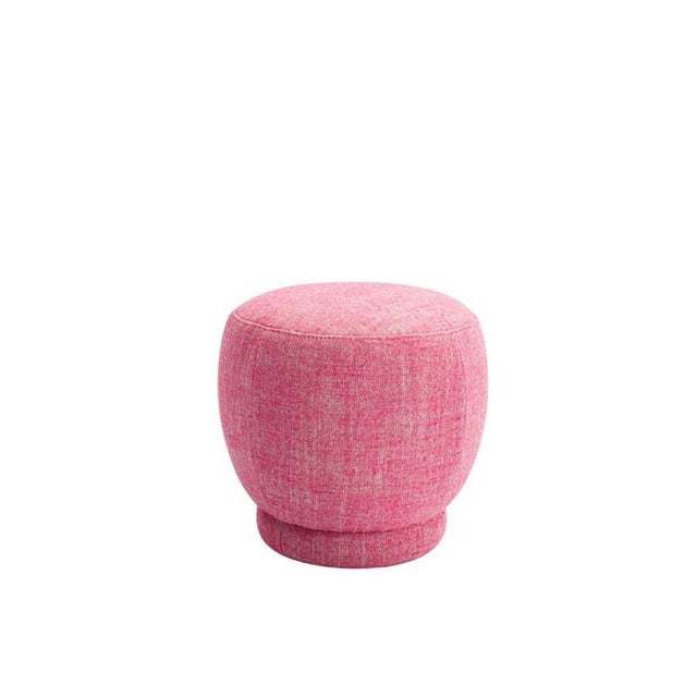 Zveva Round Pouf in Beech by Popus Editions For Sale - Image 9 of 9