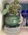 Mid-Century Modern 1960s Elegant Mid Century Modern Green Glaze Stangl Pottery Ball Pitcher Jug For Sale - Image 3 of 6