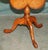 Antique Pollard Oak Tripod Birdcage Dining Table after Thomas Chippendale For Sale - Image 6 of 17