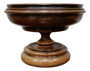 Regency Walnut Tazza Bowl, 1811