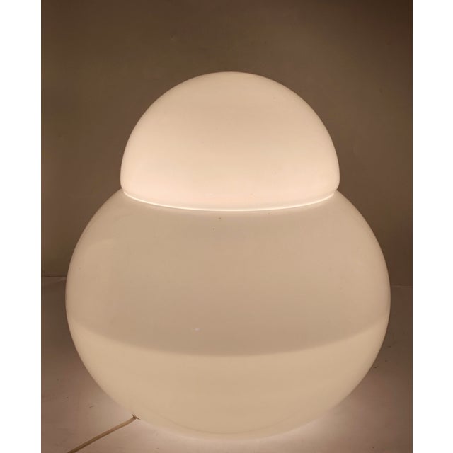 Fontana Arte Large Art Daruma Table Lamp by Sergio Asti for Fontana, 1960s For Sale - Image 4 of 7