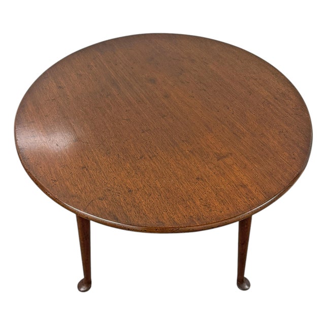 Mid 20th Century Round Cricket Table For Sale - Image 5 of 8