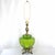 Green Vintage Green Empoli Glass Mid Century Hollywood Regency Style Lamps - a Pair For Sale - Image 8 of 16