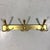 Wall coat racks. Gold coloured aluminium frame with 3 X 3 hooks.