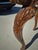Late 20th Century Georgian-Style Carved Wood Writing Desk For Sale - Image 15 of 17