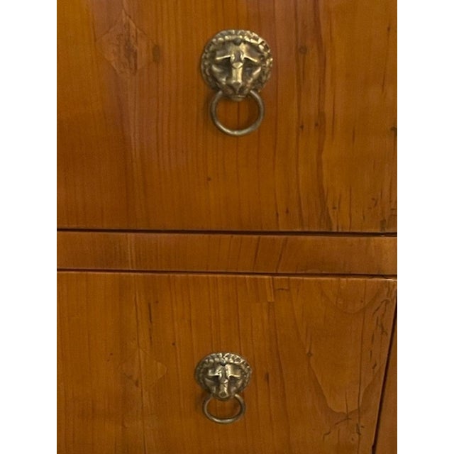 Brown 19th C. German Biedermeier Walnut Side Table For Sale - Image 8 of 10