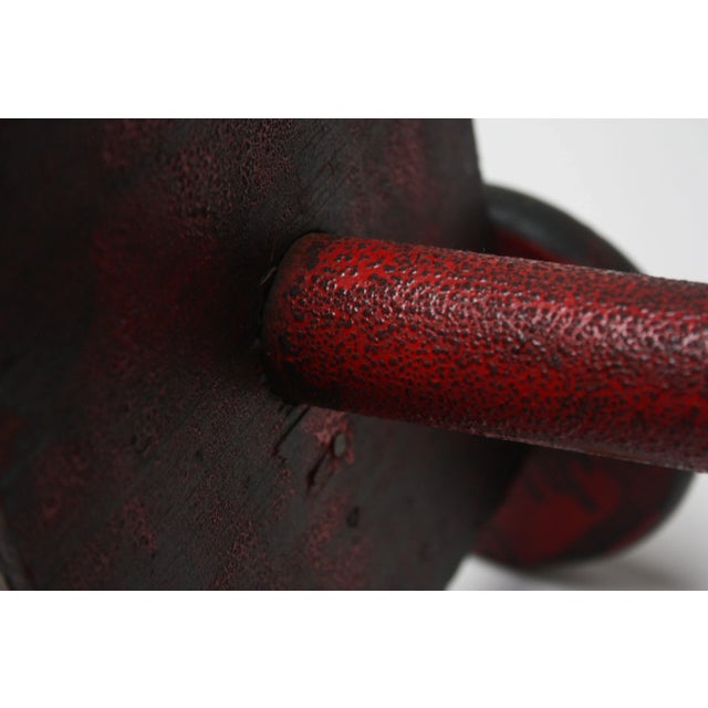 Folk Art Hand Painted Cannon For Sale - Image 9 of 13