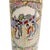 Vintage Hand-Painted Chinoiserie Rose Medallion Floral Umbrella Stand For Sale In San Diego - Image 6 of 11