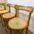 Wood Vintage Italian Bentwood and Cane Bar Stools, 1970s, Set of 4 For Sale - Image 7 of 12