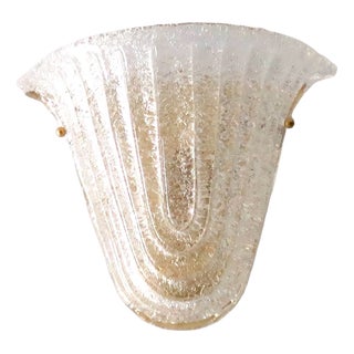 Wall Light in Murano Glass For Sale