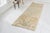 Textile Vintage Geometric Tribal Runner Rug - Muted Sage & Sand For Sale - Image 7 of 9