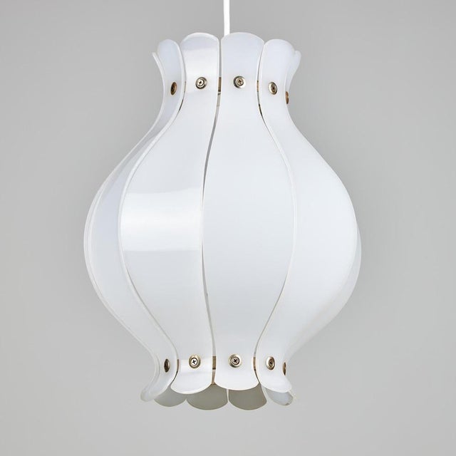 Organic Shaped Plastic Pendant For Sale - Image 11 of 11