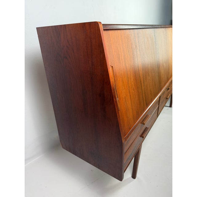 Rosewood Highboard from ES Møbler Silkeborg, Denmark, 1960s For Sale - Image 4 of 9