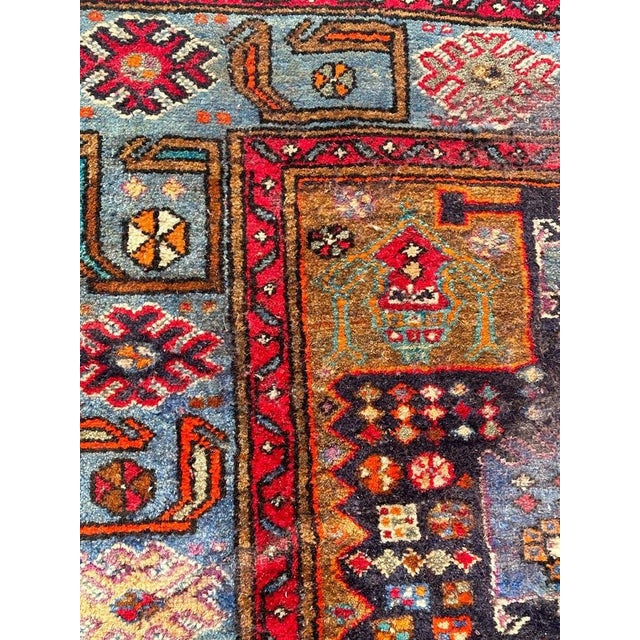 Mid-Century Hamadan Rug, 1960s For Sale - Image 17 of 18