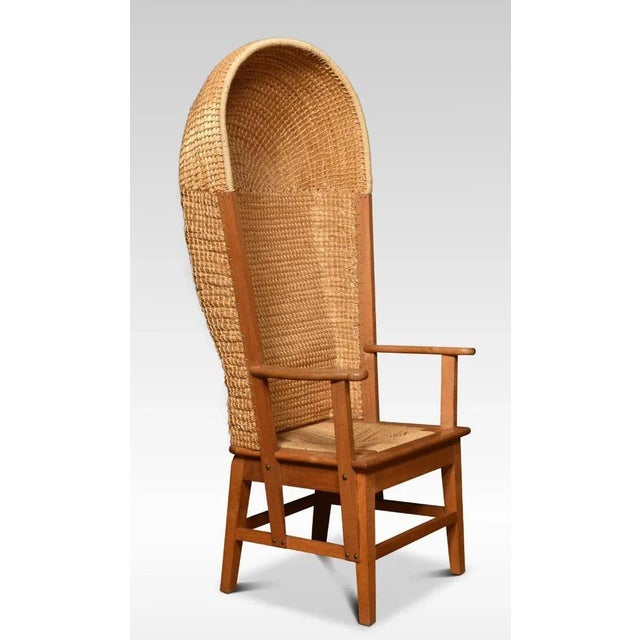 Oak Framed Orkney Chair For Sale - Image 4 of 9