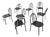 Model 222 Chairs by Robert Mallet-Stevens for Pallucco, 1980, Set of 8 For Sale