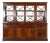 Large English Inlaid Mahogany Library Bookcase from Maple & Co., 19th Century For Sale