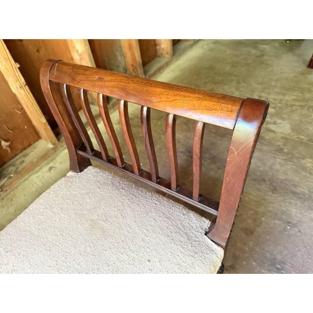 Early 20th Century Early 20th Century Antique Regency Style Bench on Casters For Sale - Image 5 of 14