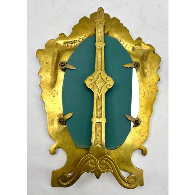 Picture Frames in Polished Brass, France, 1900s, Set of 2 For Sale - Image 6 of 13