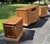 Up for sale is an exceptionally sturdy, high-quality 3-piece furniture set featuring a striking Postmodern / Japandi style...