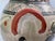 Gray Vintage Mexican Folk Art Hand-Painted Pottery Vase With Rabbits & Handles For Sale - Image 8 of 12