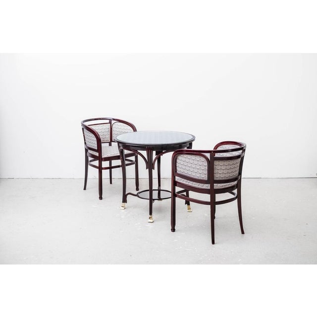 1900 - 1909 Secessionistic Table by Gustav Siegel for Jacob & Josef Kohn, 1900s For Sale - Image 5 of 18