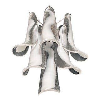Vintage Italian Murano Wall Lights from Mazzega, 1990, Set of 2 For Sale