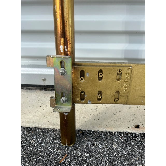 Drexel Metal Gold Leaf King Sized Headboard Chairish