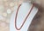 Early 20th Century Antique Salmon Coral Beaded Necklace, 12k White Gold Clasp, 31.5" For Sale - Image 5 of 10