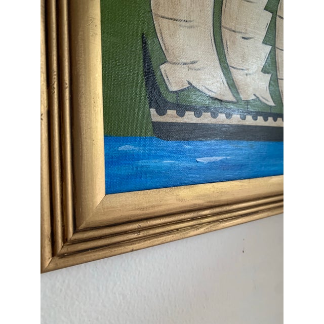 Bring coastal energy into your space with this impressionist seascape with a modern twist, painted in a bold palette of...