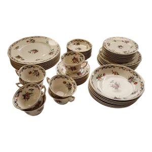Set of Fine American Made Porcelain Dinnerware
