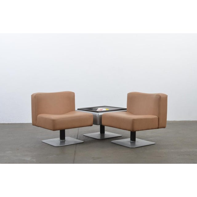 Metal System 350 Chairs by Herbert Hirche for Mauser Waldeck, 1974, Set of 2 For Sale - Image 7 of 10
