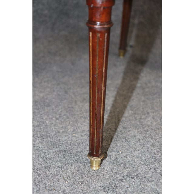 Petite Antique French Louis XVI Style Bronze Mounted Table Vitrine For Sale - Image 13 of 14