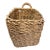 Vintage Kubu Rattan, Rare One Handled, Almost Square Gathering Basket for Cottage Core & Farmhouse Decor - See Pictures! For Sale