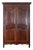 French 19th Century Louis XV Style Carved Oak Armoire For Sale