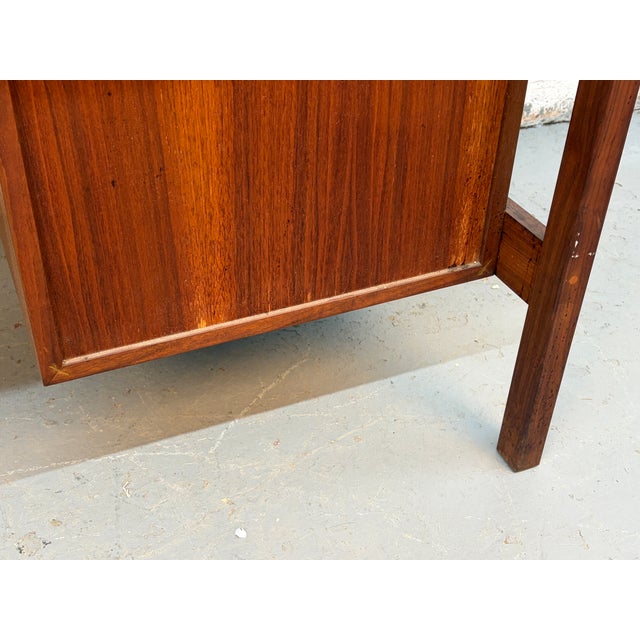 Mid-Century Modern Danish Teak Writing Desk For Sale - Image 15 of 16