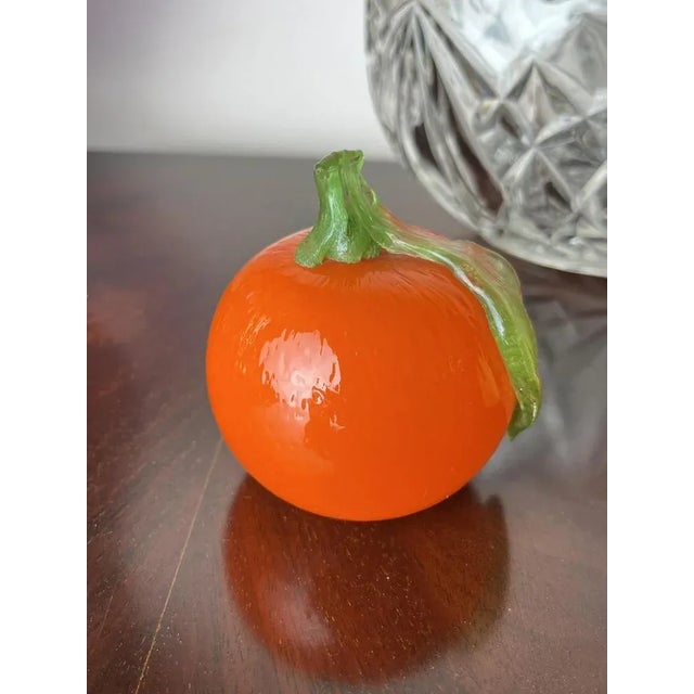 Glass Bowl with Fruits, Italy, 1960s, Set of 5 For Sale - Image 5 of 9