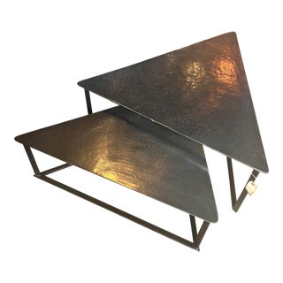 Nesting Coffee Tables - Set of 2 For Sale