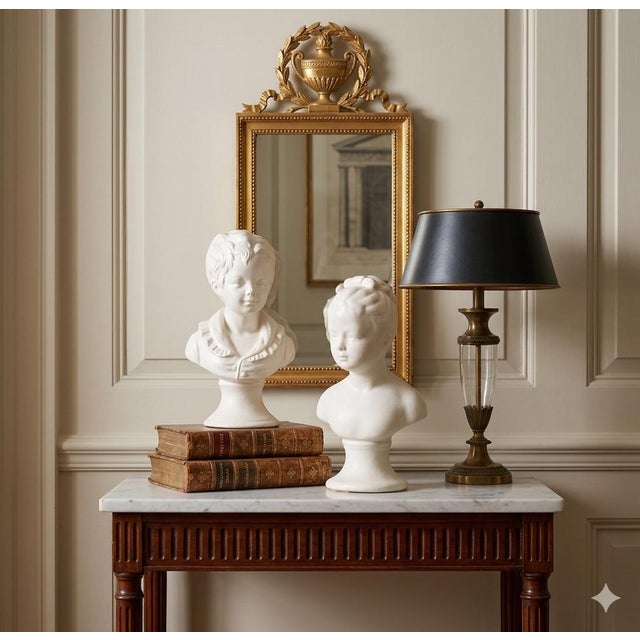 Often referred to as "Victorian Children" or "Houdon-style" (after the famous French sculptor Jean-Antoine Houdon, whose...