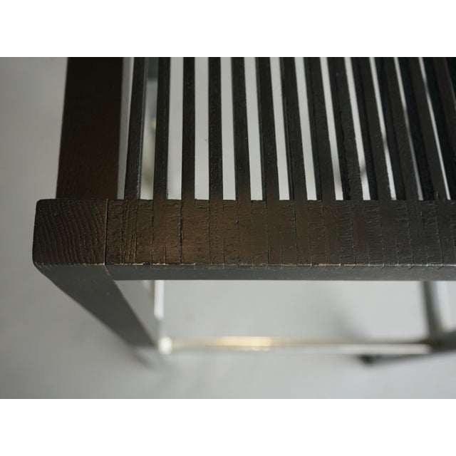 Minimalist Bar Stools by Ruud Jan Kokke, 1980s, Set of 2 For Sale - Image 17 of 18